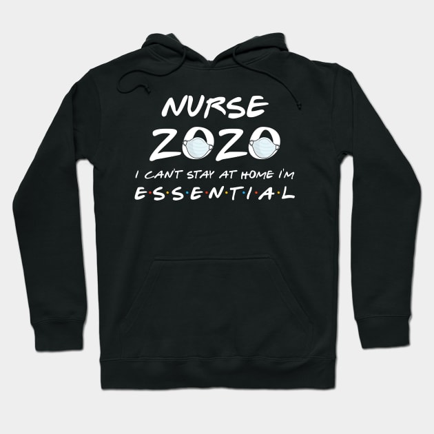 Nurse 2020 Quarantine Gift Hoodie by llama_chill_art